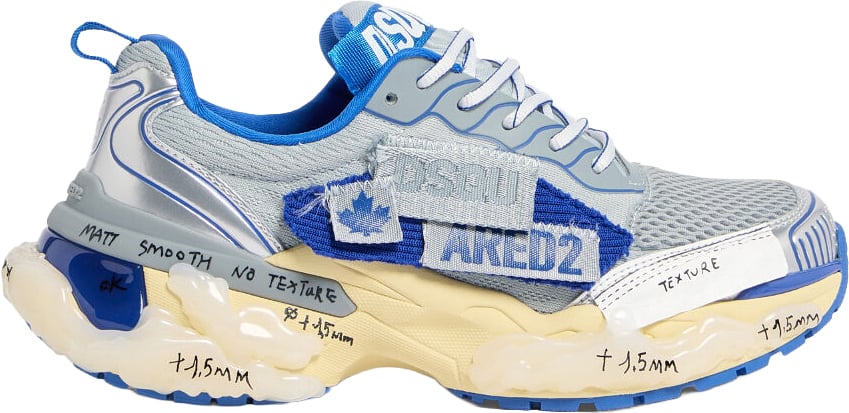 Dsquared2 Faster sneaker Blauw