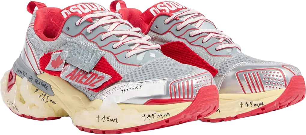 Dsquared2 Faster sneaker Rood
