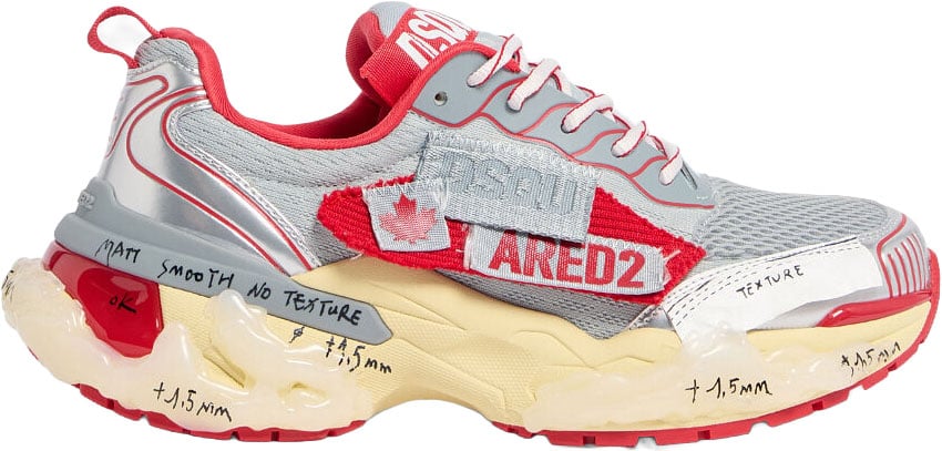 Dsquared2 Faster sneaker Rood