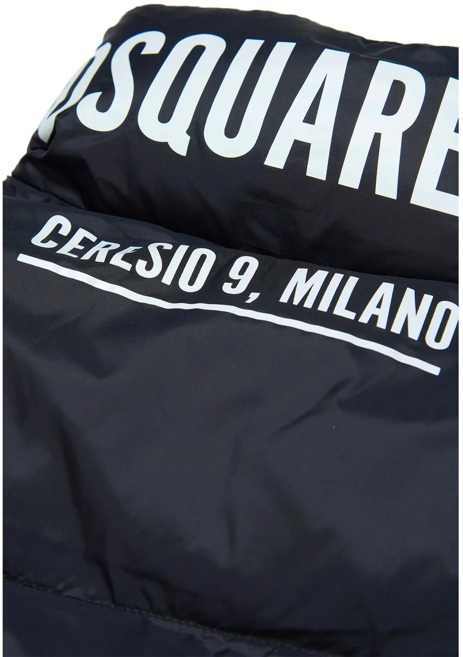 Dsquared2 Dsquared2 Vest Black Junior Dierenprint