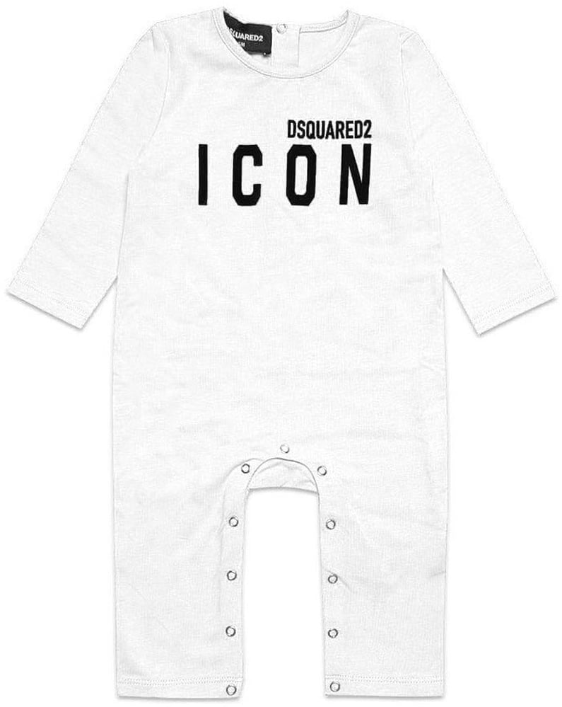 Dsquared2 dsquared2 - Bodysuits - dq2058-d008j-bianco Dierenprint