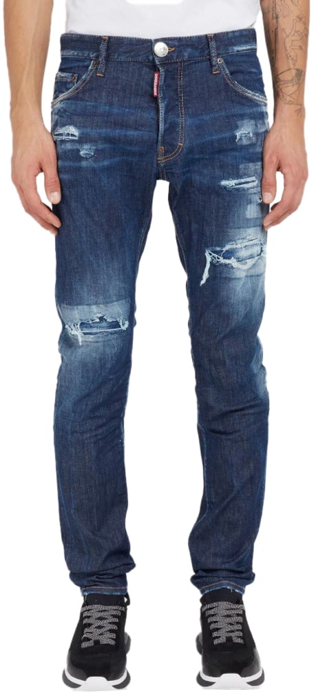 Dsquared2 dsquared2 - Jeans - s71lb1257-s30789-blu Blauw