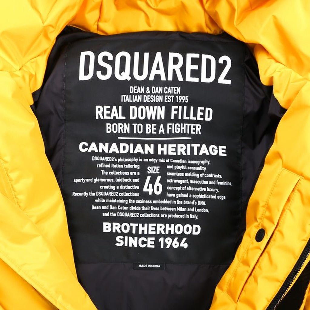 Dsquared2 dsquared2 - Jackets - s71an0218-s53352-giallo Dierenprint