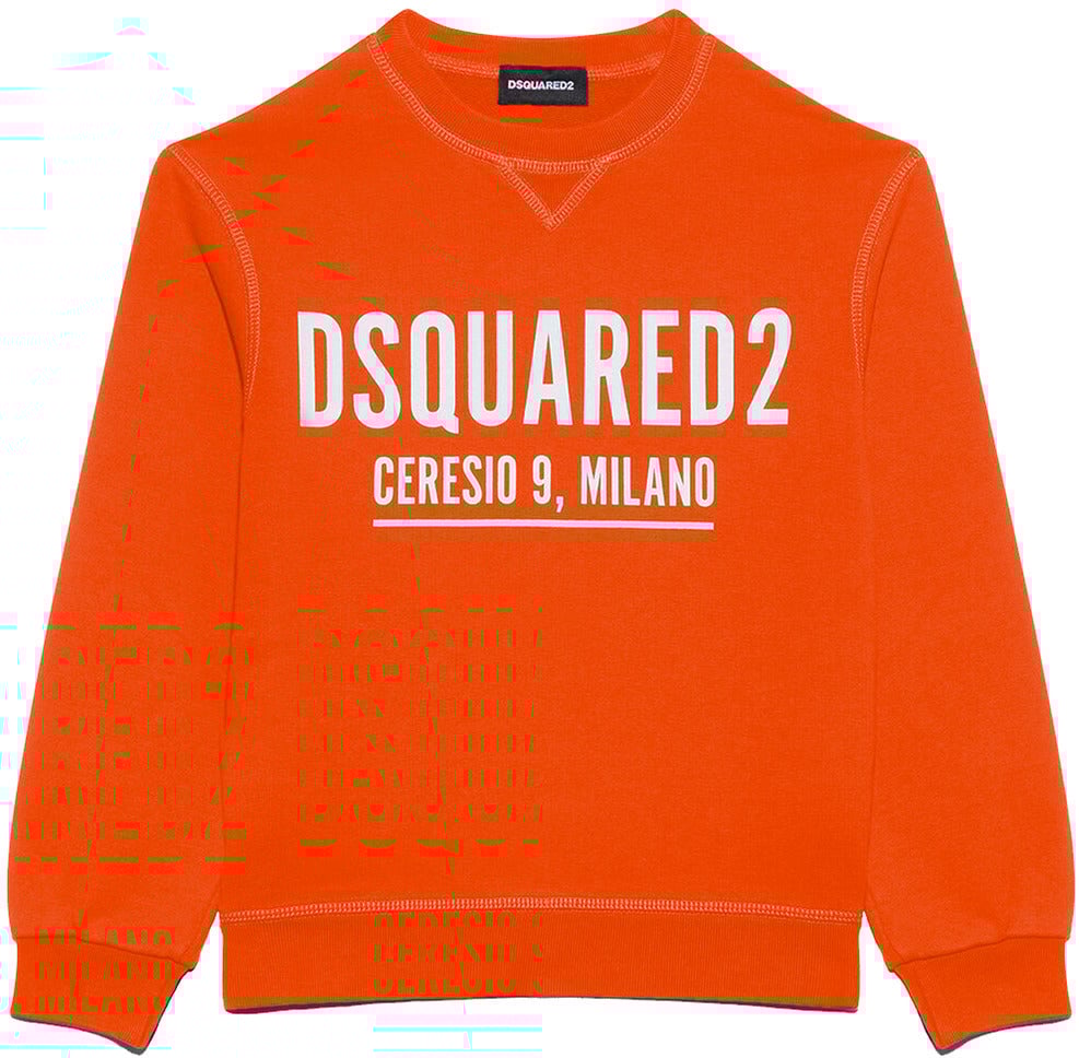 Dsquared2 dsquared2 - Sweatshirts - dq1094-d002y-arancio Dierenprint
