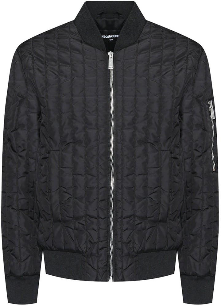 Dsquared2 dsquared2 - Jackets - dq2046-d00bn-nero Dierenprint