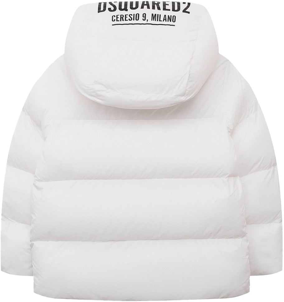 Dsquared2 dsquared2 - Jackets - dq1474-d009d-white Dierenprint