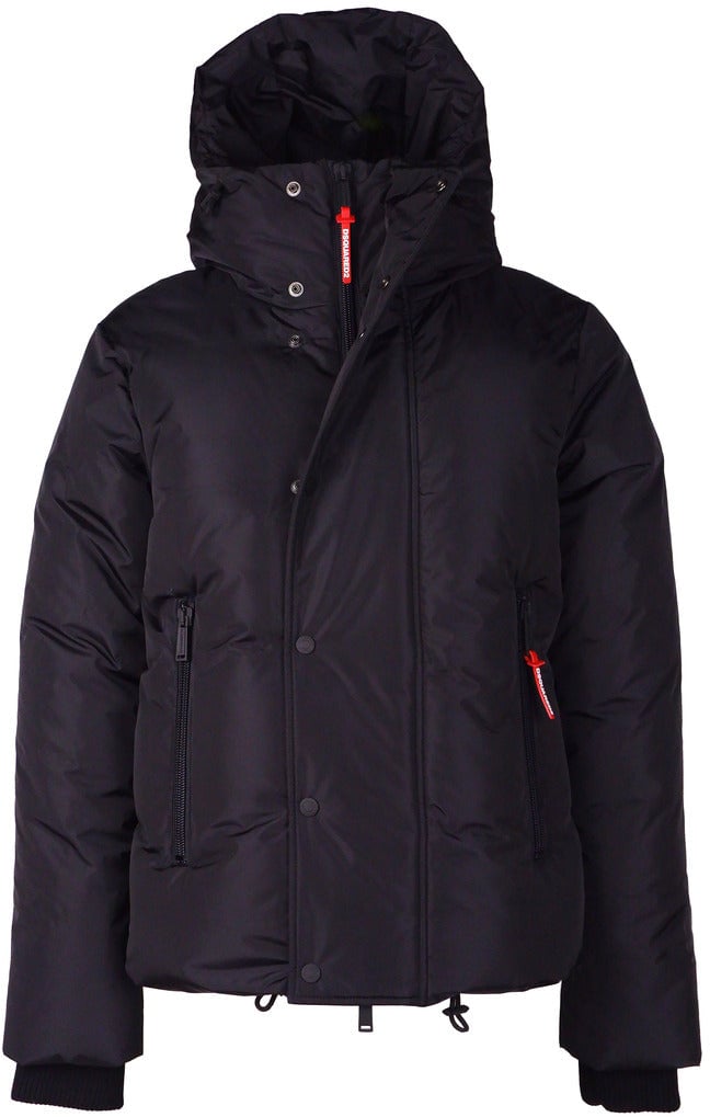 Dsquared2 dsquared2 - Jackets - s71an0218-s53352-nero Dierenprint