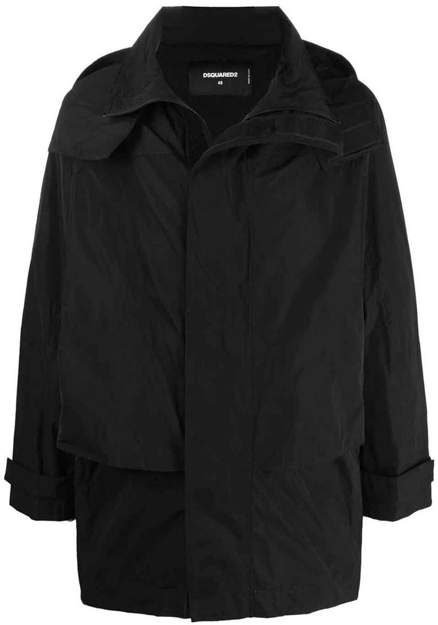 Dsquared2 Windbreaker Jacket Zwart