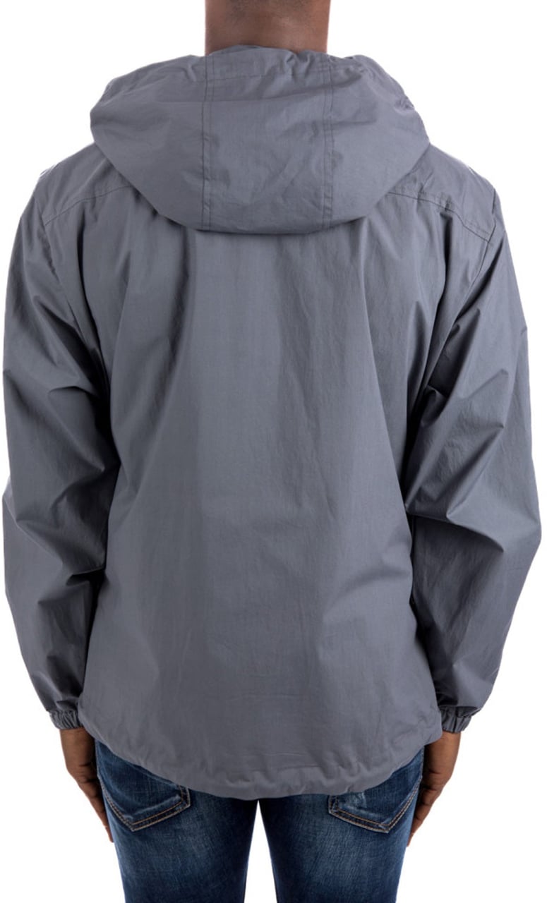Dsquared2 Logo Hooded Windbreaker Grijs