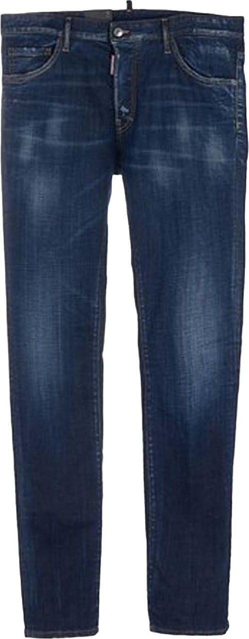 Dsquared2 Cotton Denim Jeans Blauw