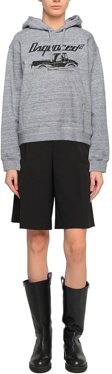Dsquared2 Hooded Sweatshirt Grijs