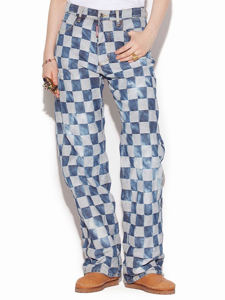 Dsquared2 Jeans Check San Diego Dsquared2 Divers