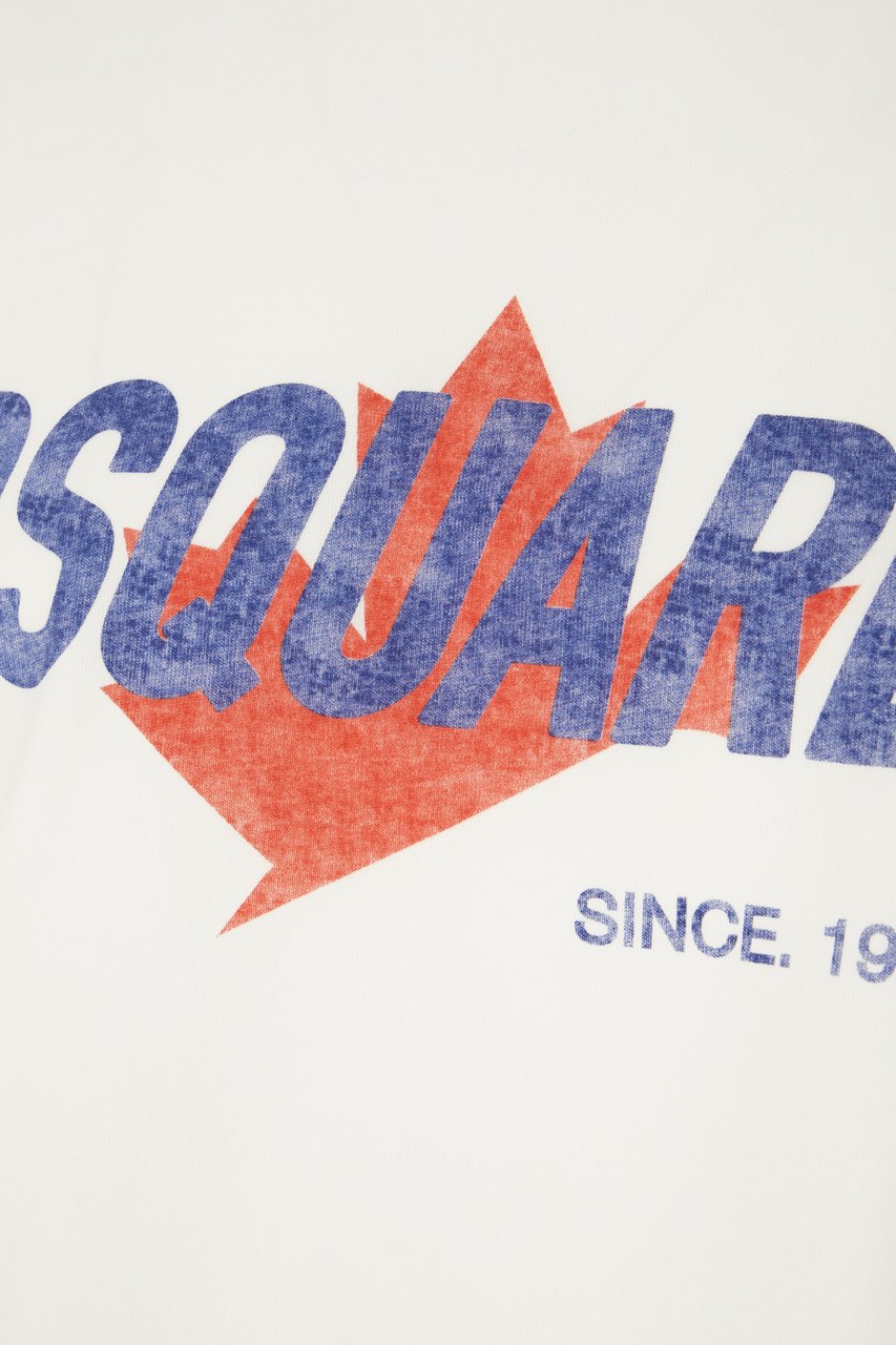 Dsquared2 White cotton t-shirt Wit