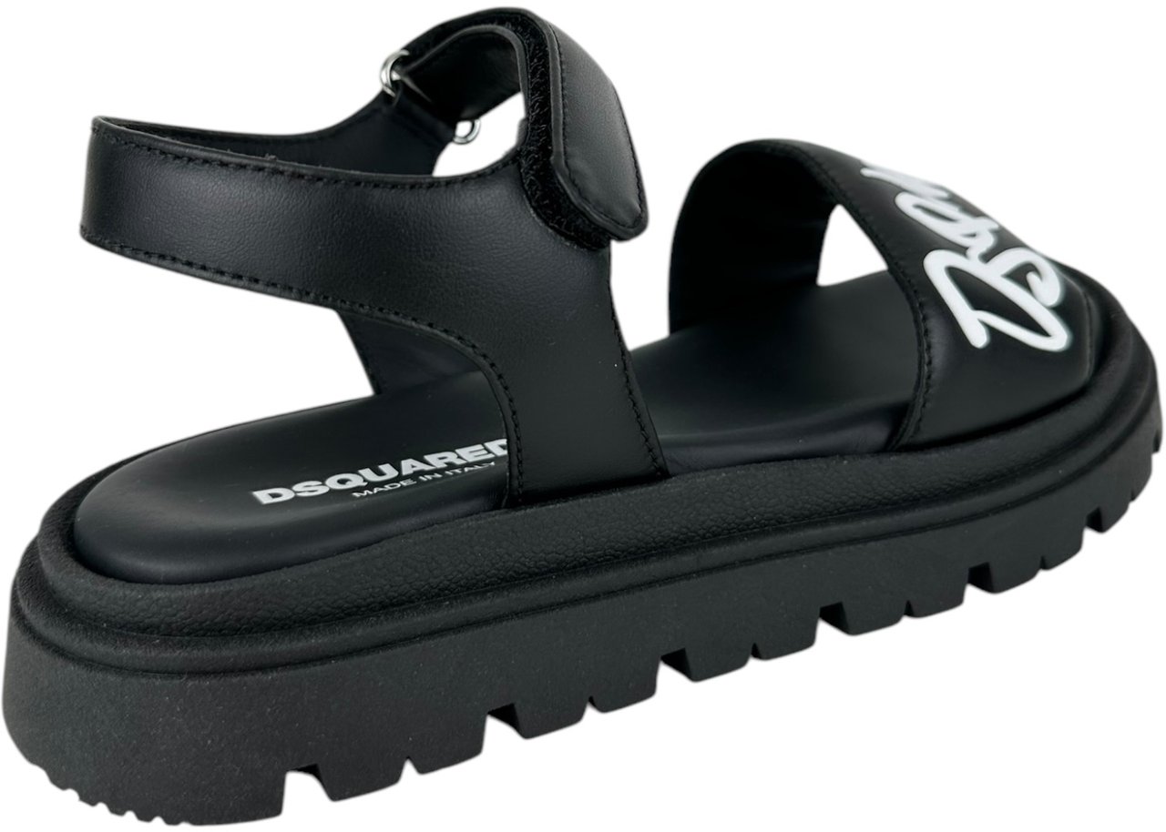 Dsquared2 Dames Sandaal Zwart