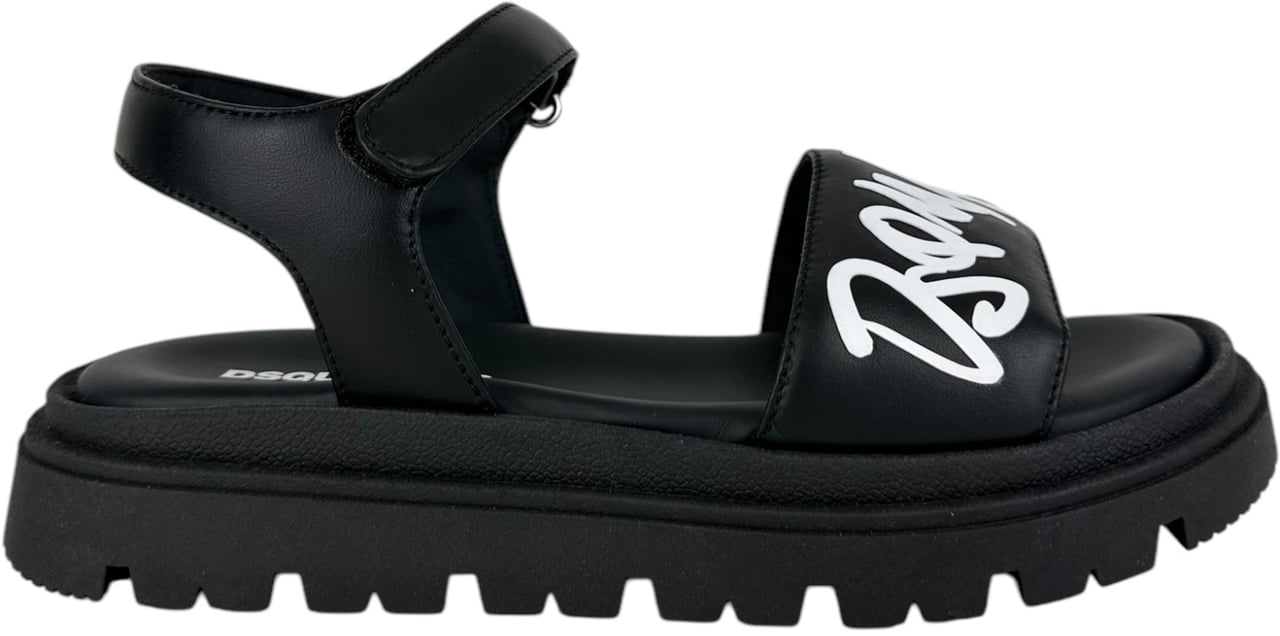 Dsquared2 Dames Sandaal Zwart