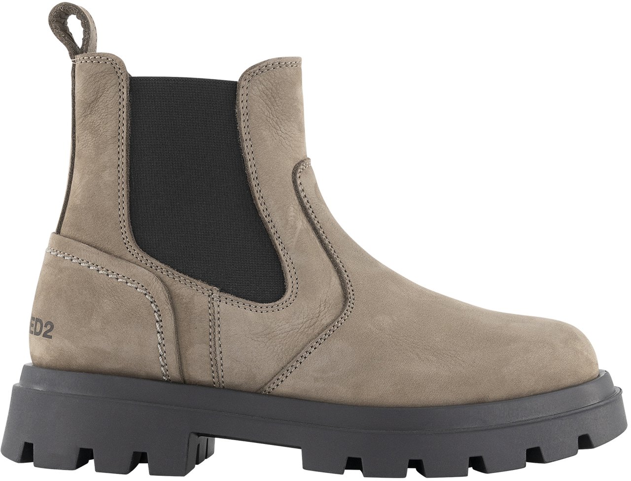 Dsquared2 Ankle Boots Elastic Side Beige