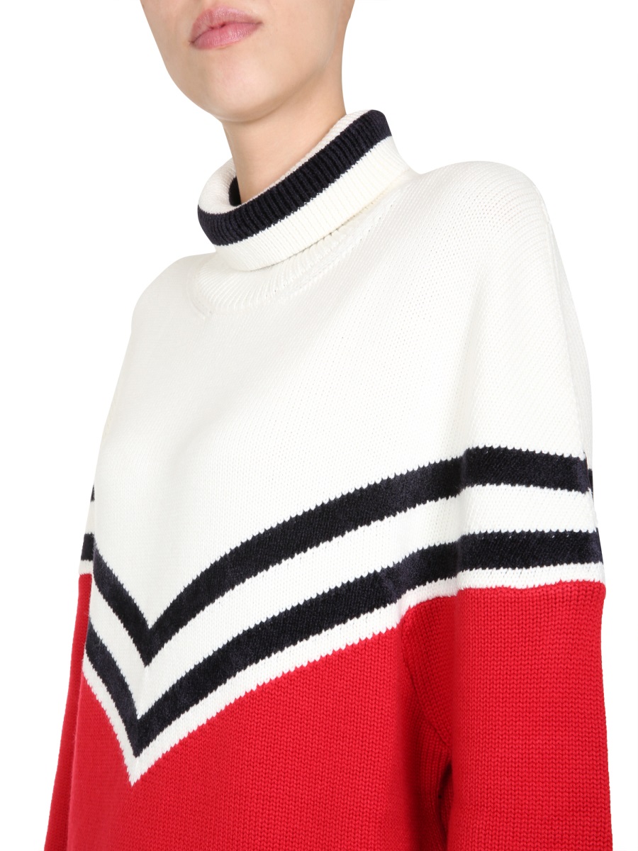 Dsquared2 TALL NECK SWEATER Rood