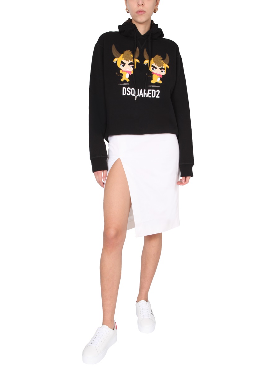 Dsquared2 FRÄULEIN SKIRT Wit