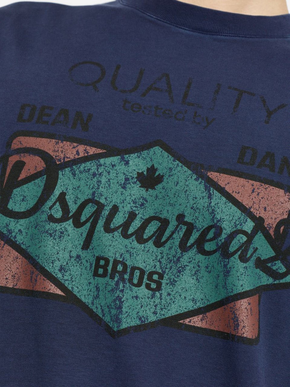 Dsquared2 Classic Crew Neck T-Shirt Blauw