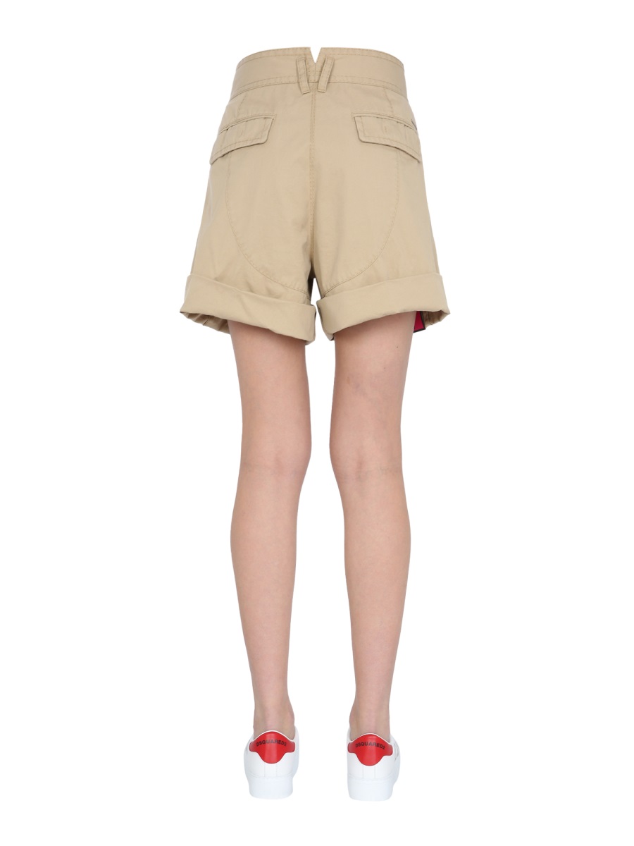 Dsquared2 CARGO SHORTS Beige