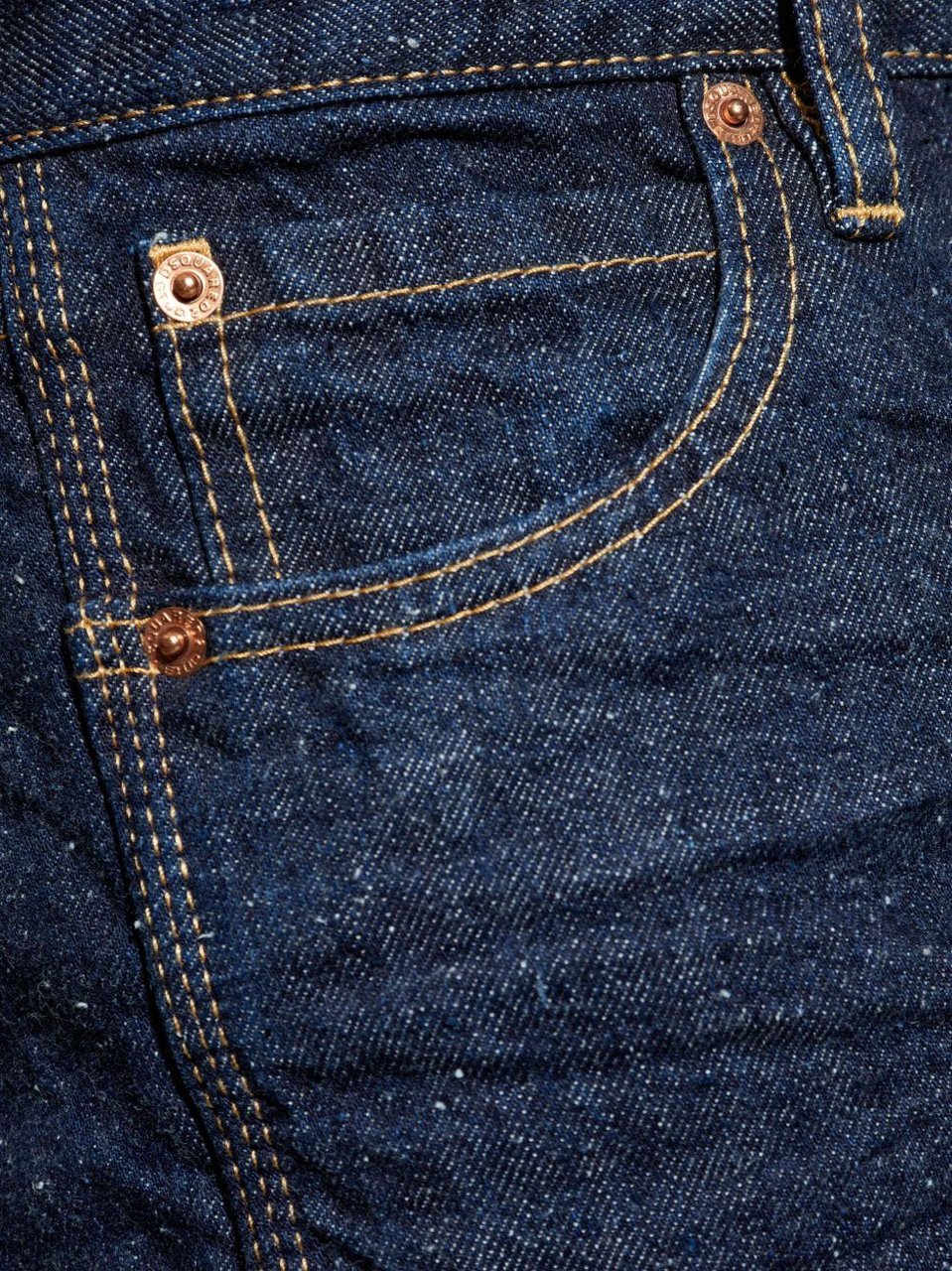 Dsquared2 Dark Blue Speckled Denim Jeans Zwart