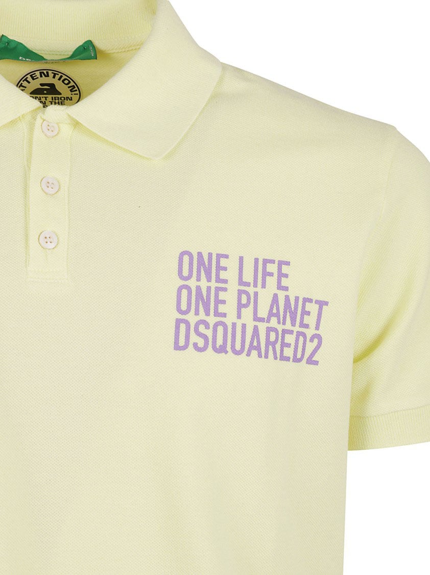 Dsquared2 Classic Collar Polo Shirt Neutraal