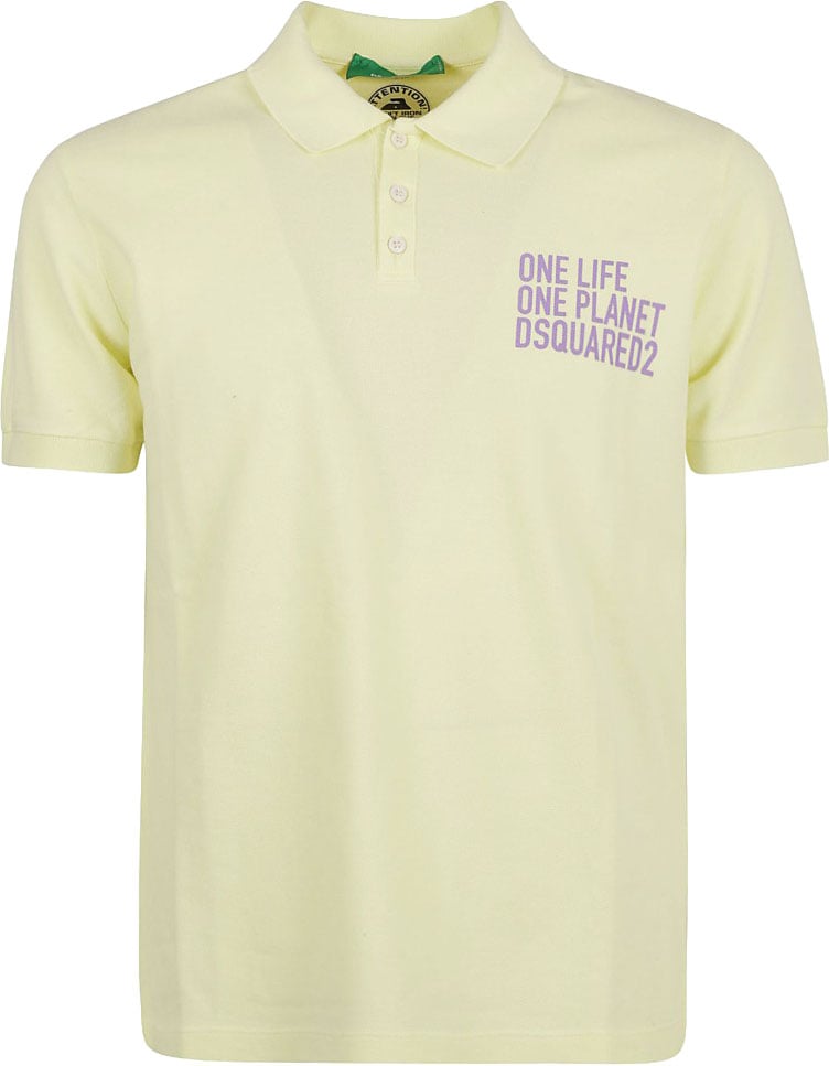 Dsquared2 Classic Collar Polo Shirt Neutraal