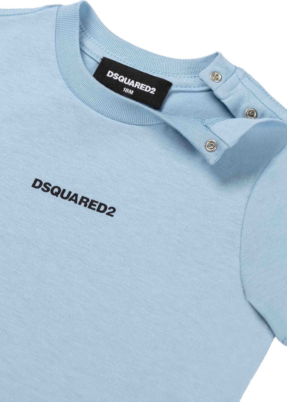 Dsquared2 Dtb T-shirt Blauw