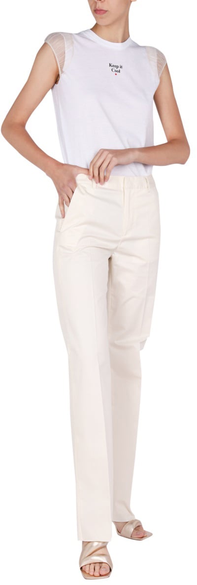 Dsquared2 LOGO PRINT T-SHIRT Wit