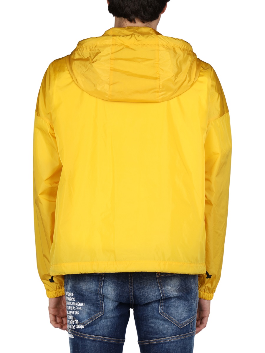 Dsquared2 WINDBREAKER WITH LOGO Geel