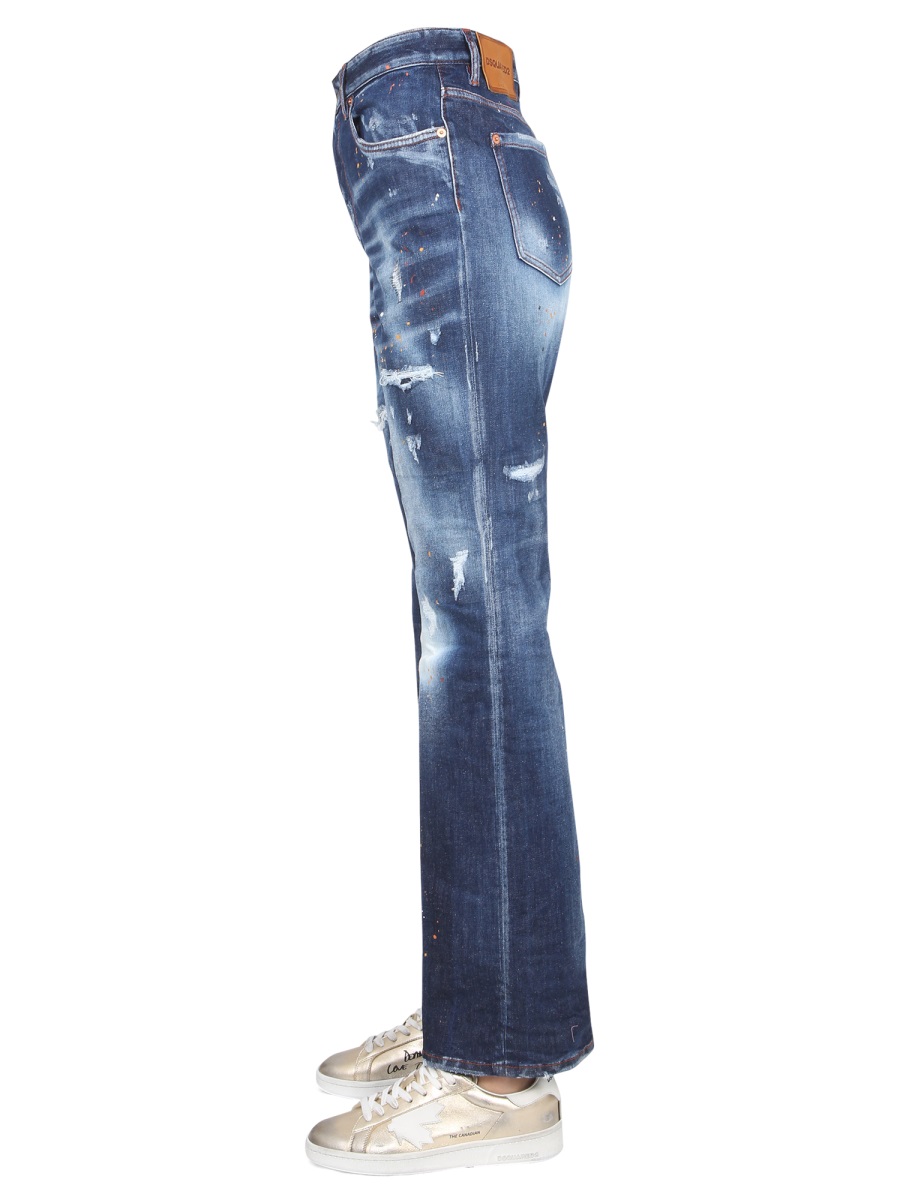 Dsquared2 JEANS ROADIE Blauw
