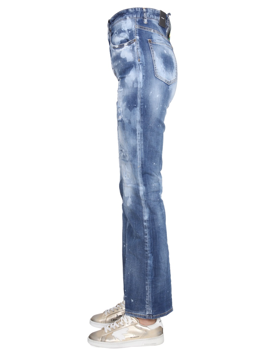 Dsquared2 JEANS IN DENIM Blauw