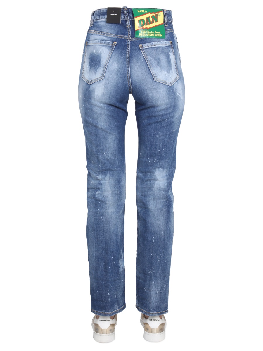 Dsquared2 JEANS IN DENIM Blauw