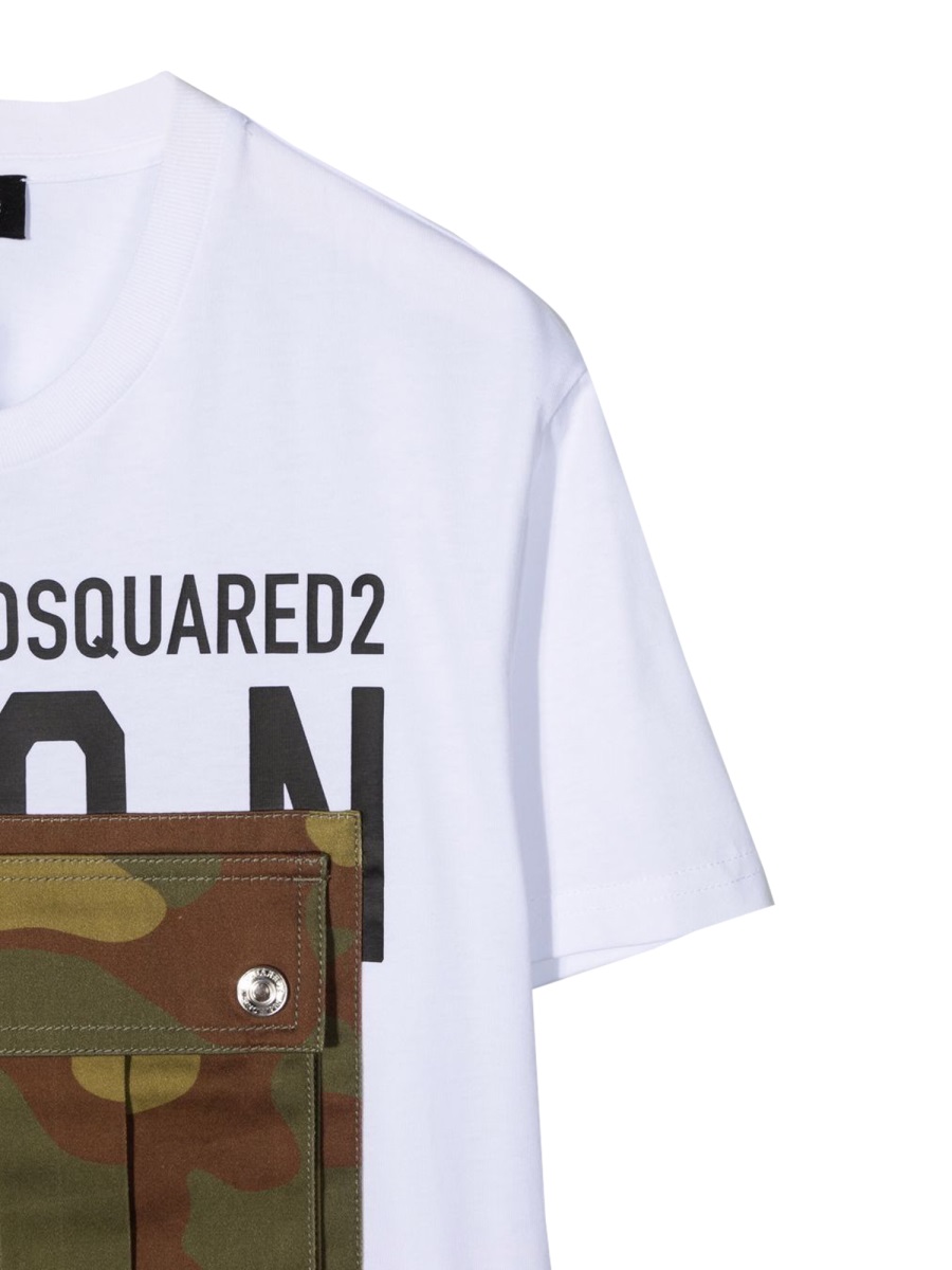 Dsquared2 RELAX ICON MAGLIETTA Wit