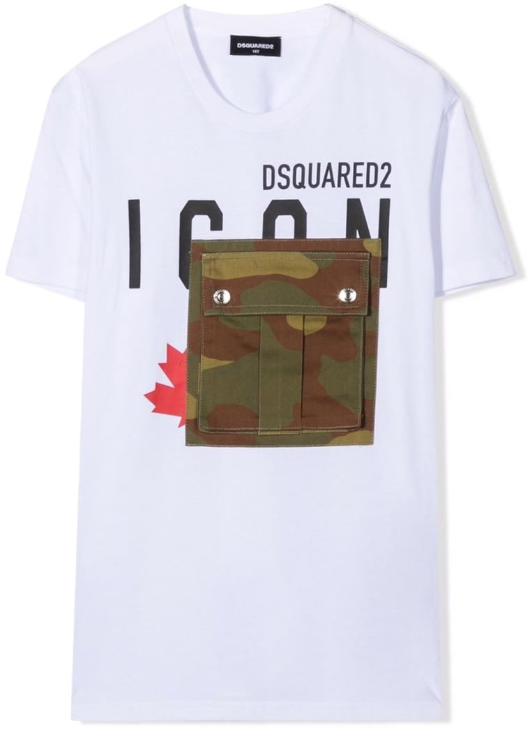 Dsquared2 RELAX ICON MAGLIETTA Wit