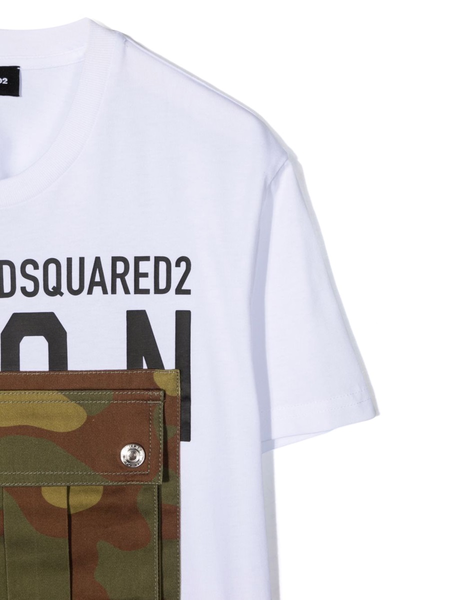 Dsquared2 RELAX ICON MAGLIETTA Wit