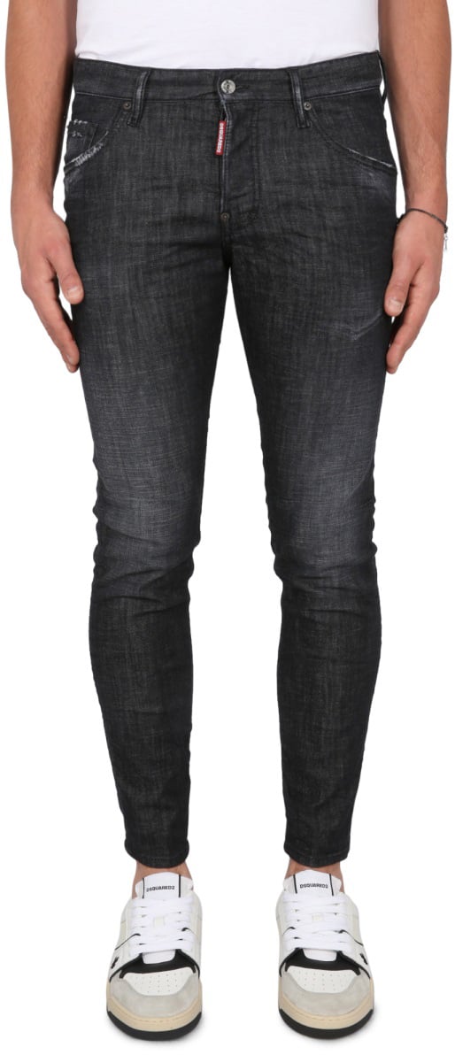 Dsquared2 SKATER FIT JEANS Zwart