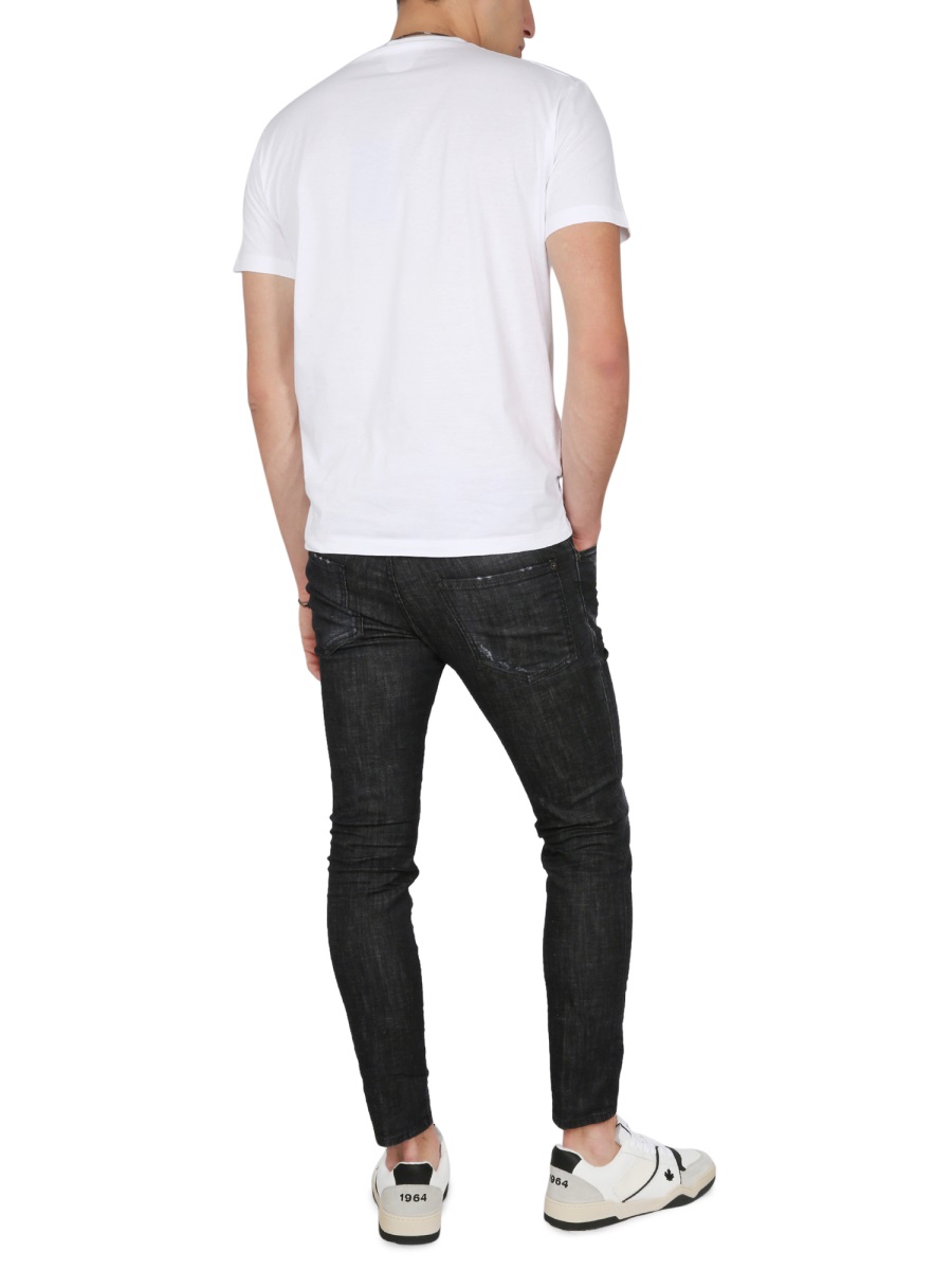 Dsquared2 SKATER FIT JEANS Zwart