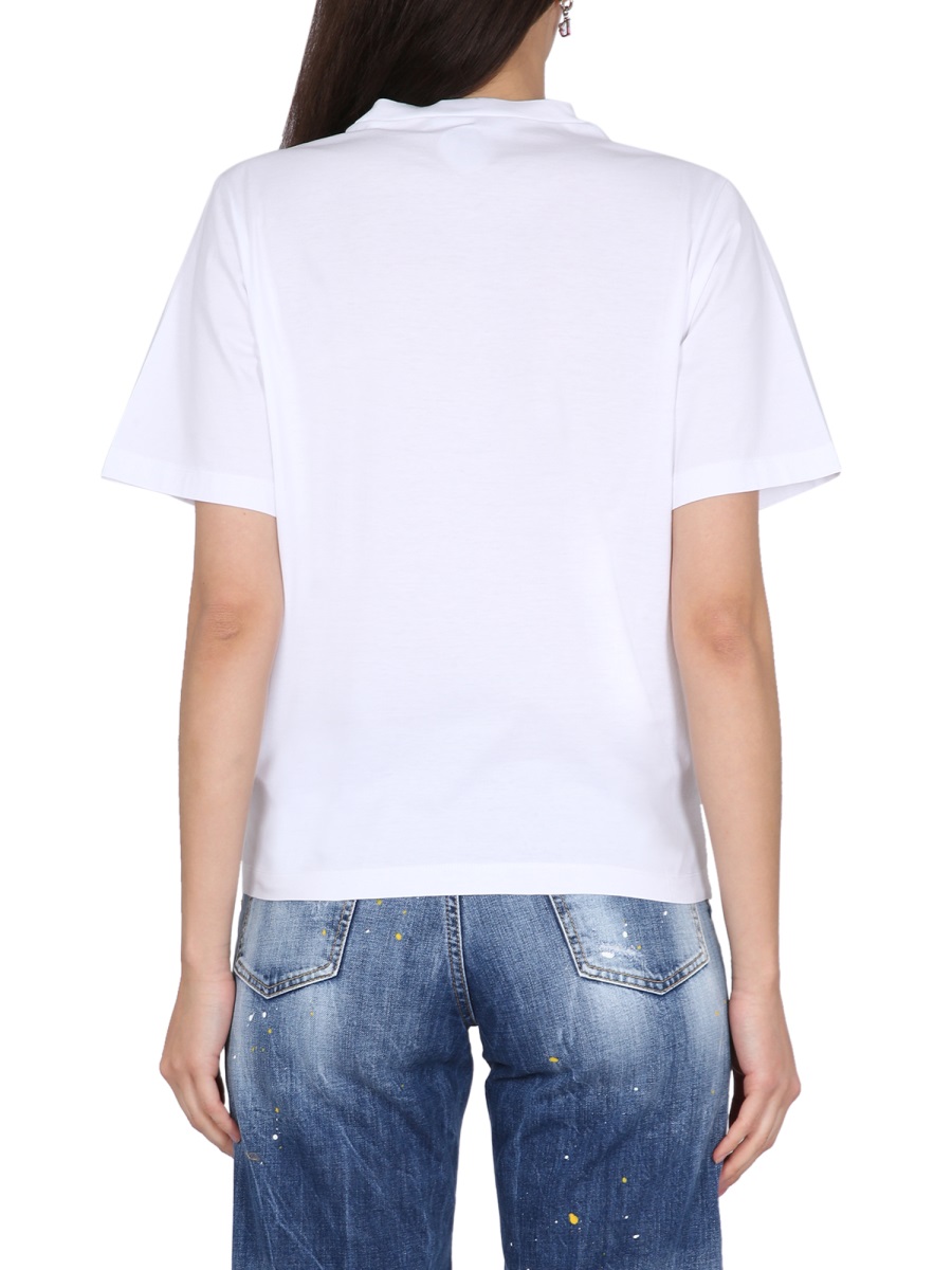 Dsquared2 ICON GAME LOVER T-SHIRT Wit