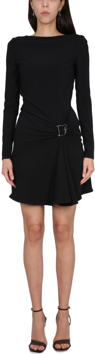 Dsquared2 STATEMENT DRESS Zwart
