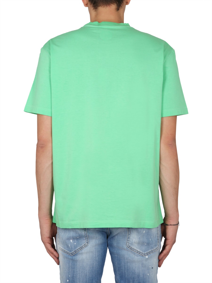 Dsquared2 LOGO PRINT T-SHIRT Groen
