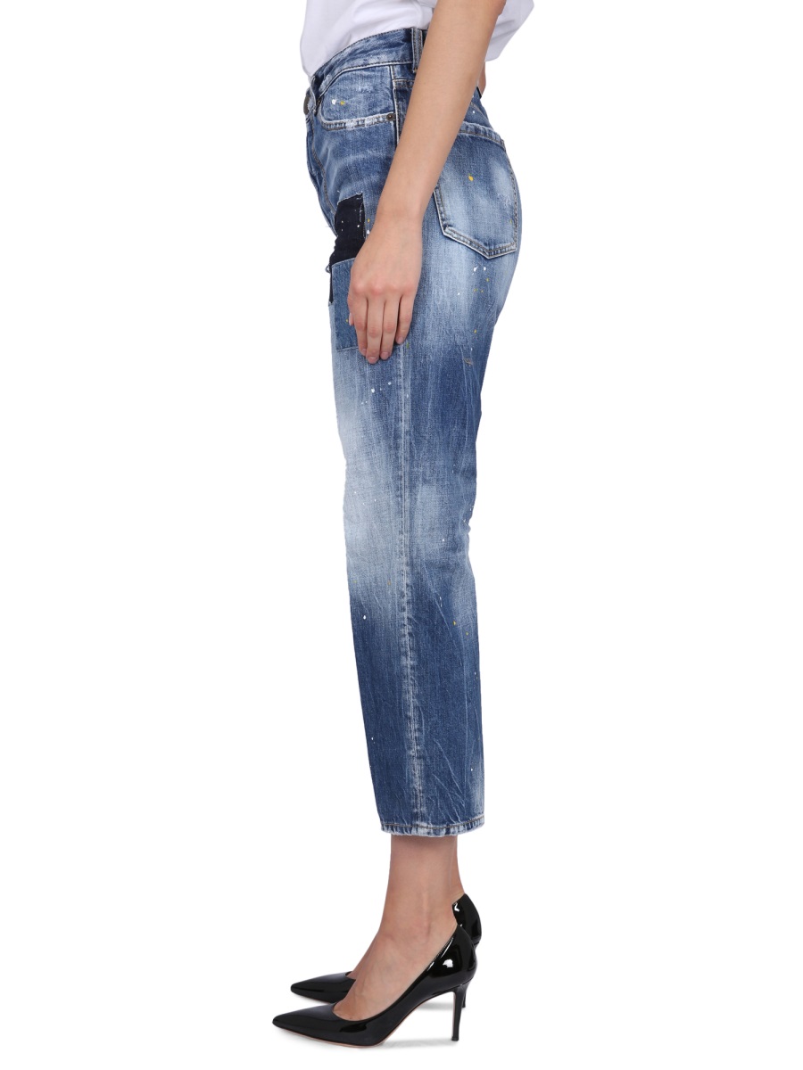 Dsquared2 BOSTON JEANS Blauw