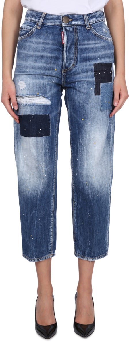 Dsquared2 BOSTON JEANS Blauw