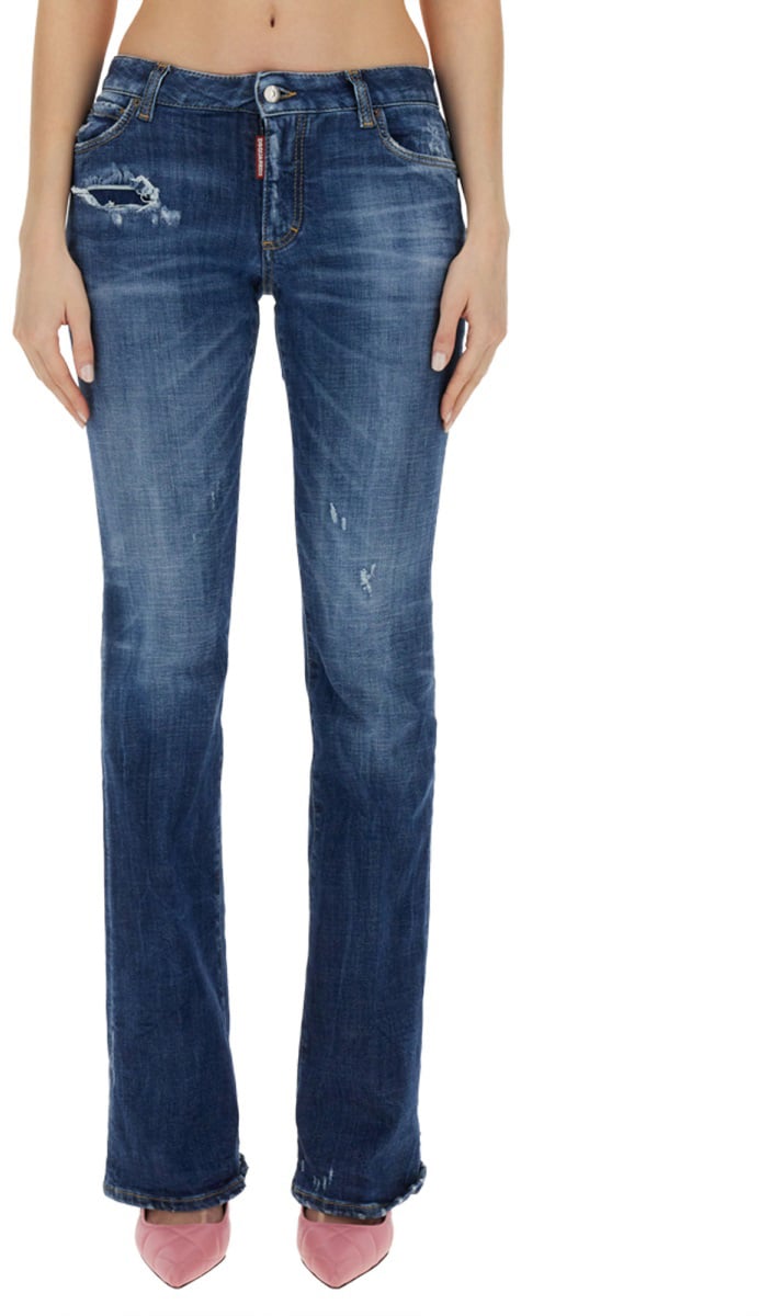 Dsquared2 FLARE JEANS Blauw