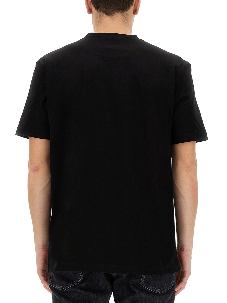 Dsquared2 T-SHIRT WITH LOGO Zwart