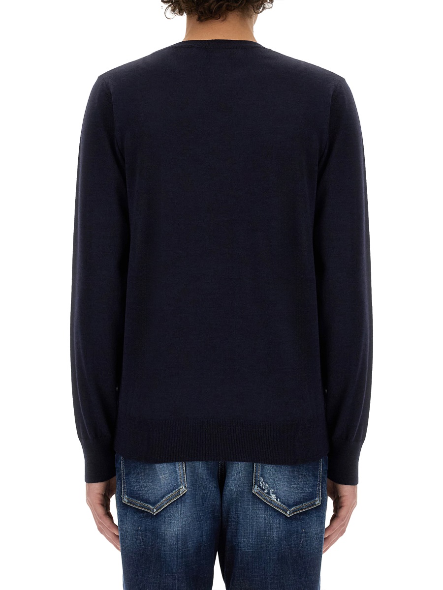 Dsquared2 WOOL JERSEY. Blauw