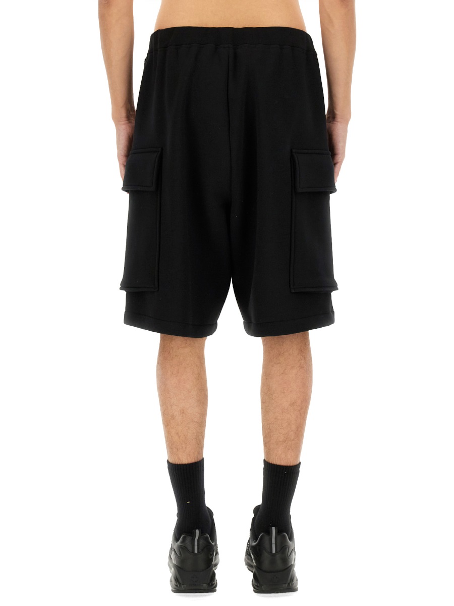 Dsquared2 CARGO BERMUDA SHORTS "BALLOON" Zwart