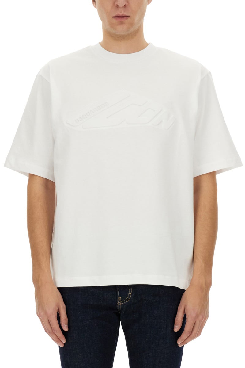 Dsquared2 "ICON NEW GENERATION" T-SHIRT Wit