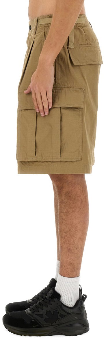 Dsquared2 BERMUDA CARGO Beige