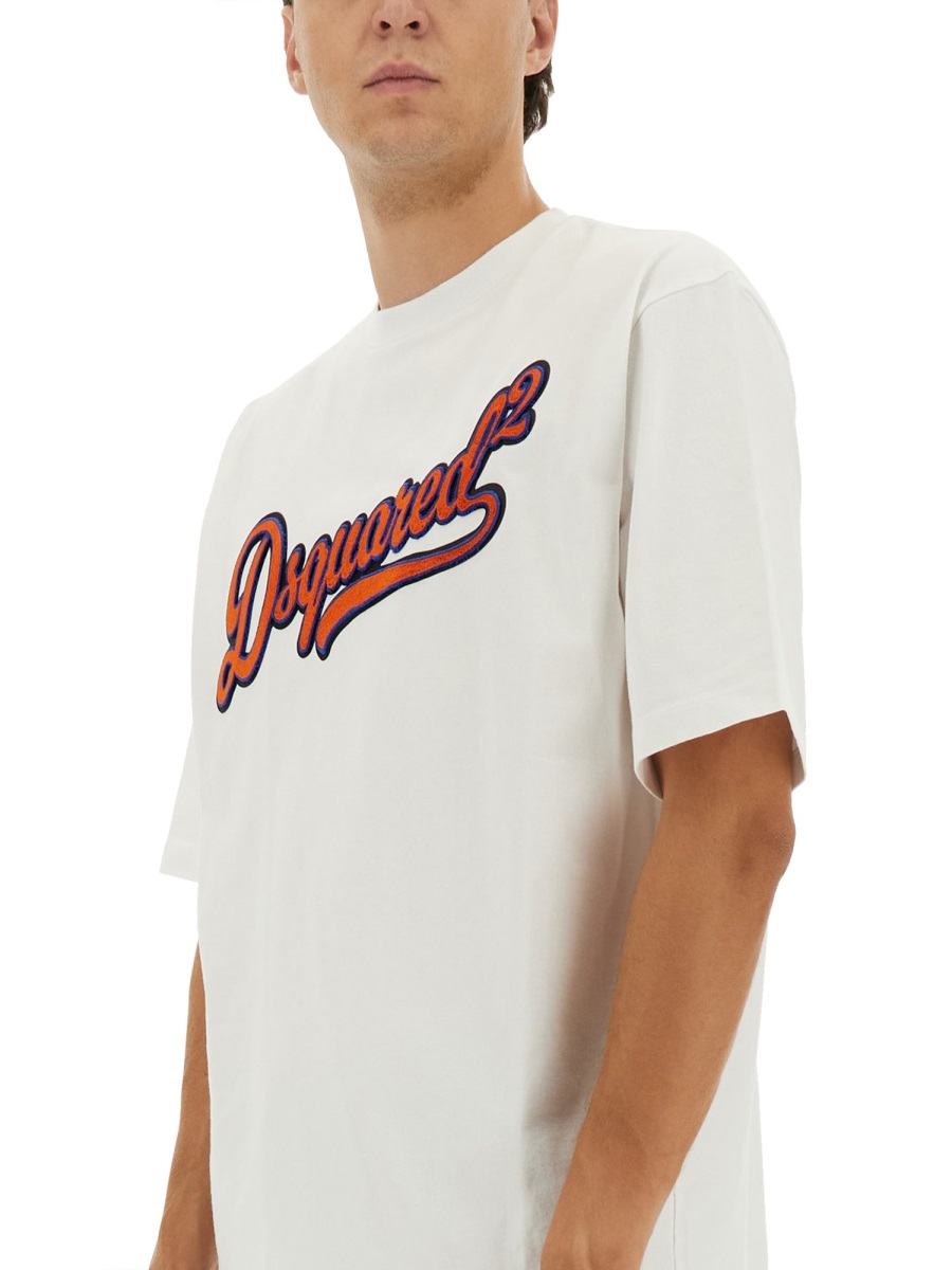 Dsquared2 T-SHIRT WITH LOGO Wit